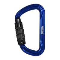 טבעת צורת SECURA D-Shape Aluminium D צבע כחול
