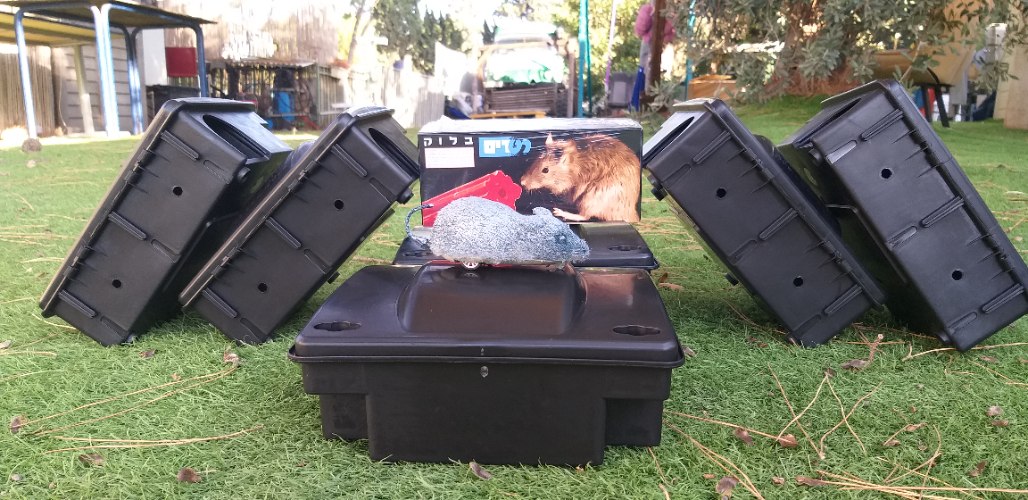ערכה מורחבת רעל להדברה נגד עכברים וחולדות