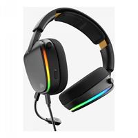 אוזניות גיימרים חוטיות GHS Eternal RGB שחור
