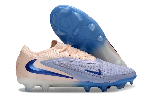 שרוכים - נעלי כדורגל Nike Phantom Elite FG לבן כחול