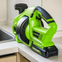 ספירלה נטענת לביוב (גוף בלבד) - GREENWORKS 99632 24V