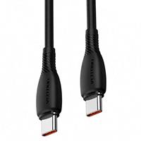 כבל טעינה גמיש Vention USB-C ל-USB-C 5A באורך 1 מטר