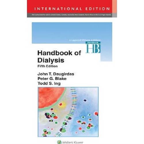 Handbook of Dialysis