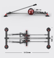 Wheel roller set