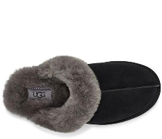 אגג UGG W SCUFFETTE BLACK - שחור