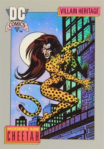 קלף בודד די.סי קומיקס DC Comics - Minerva's Cheetah Elixir - Villain Heritage - 24