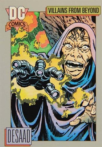 קלף בודד די.סי קומיקס DC Comics - Desaad's Killing Gloves - Villains From Beyond - 129