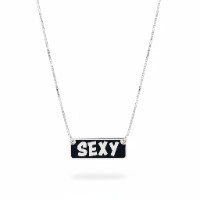 שרשרת SEXY מלבנית