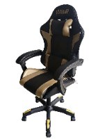 כיסא גיימינג בצבע זהב 7008RGBG מבית LEVEL UP