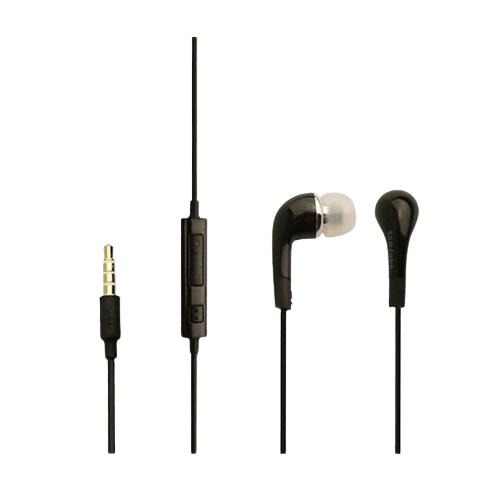 אוזניות+מיקרופון In-Ear Headset 3.5mm שחור