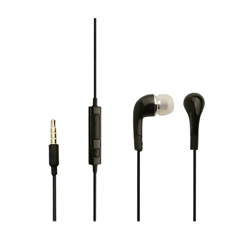 אוזניות+מיקרופון In-Ear Headset 3.5mm שחור