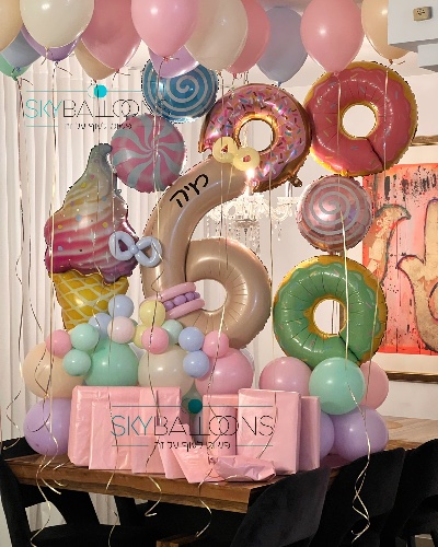 🍩 Candy Donut Dream – עיצוב מתוק עד הבית