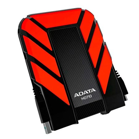 כונן קשיח חיצוני עמיד - ADATA HD710 Pro External HD 1TB - אדום