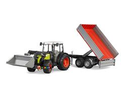 טרקטור קלאס ועגלת משא - 02112 BRUDER CLAAS Nectis