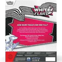 Pokemon TCG: White Flare Binder Collection קלפי פוקימון מקוריים מארז התלקחות לבנה