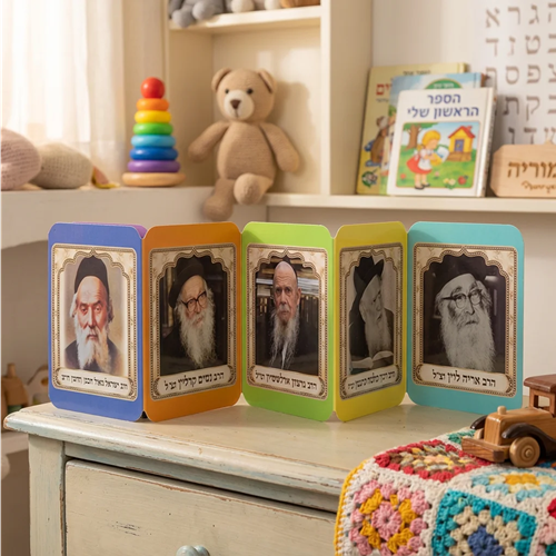 ספר לעגלה צדיקים (2 דגמים)
