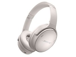 אוזניות BOSE QC 45 Over-Ear Wireless Headphone with Noise Cancelling בצבע לבן