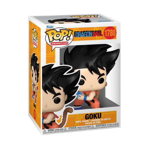 פופ דרגון בול - בובת דרגון בול גוקו עם זנב - FUNKO POP Goku  Dragon Ball #1780