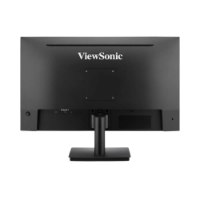 מסך מחשב 27” Viewsonic VA272-MH – חוטי גבו האחורי של המסך השחור עם חיבורים שונים ומעמד שולחני