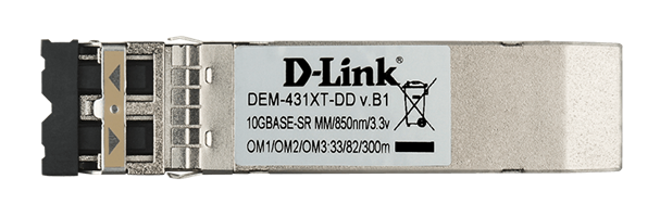 D-Link 10GBASE-SR SFP+ Transceiver