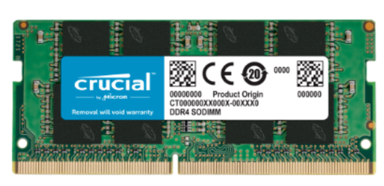 זיכרון למחשב נייד Crucial 16GB 3200Mhz CT16G4SFRA32A