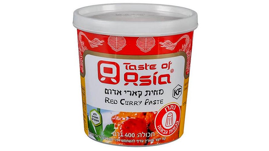 מחית קארי אדומה 400 גרם