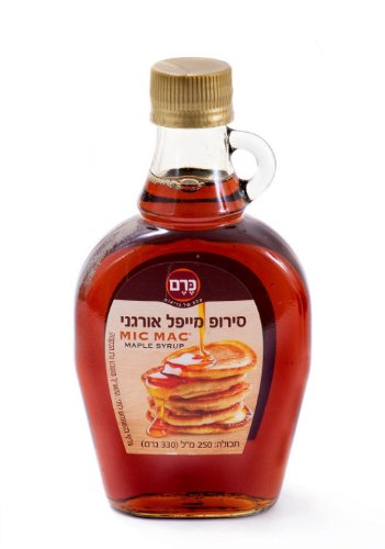 סירופ מייפל אורגני טהור 250 מ"ל "כרם"