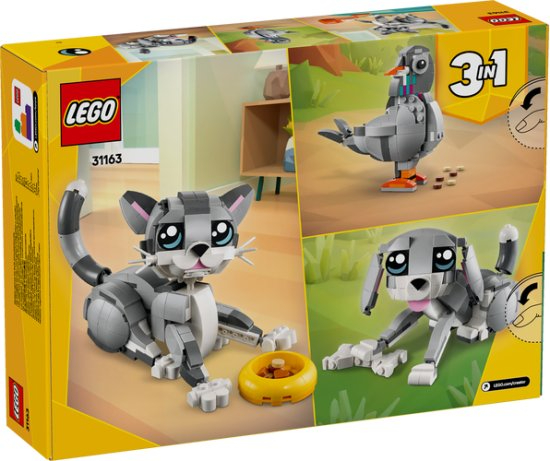 לגו קריאטור - חתול שובב - Lego CreatorLEGO  Playful Cat 31163