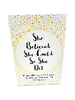 קלפי השראה- she believed she could so she did