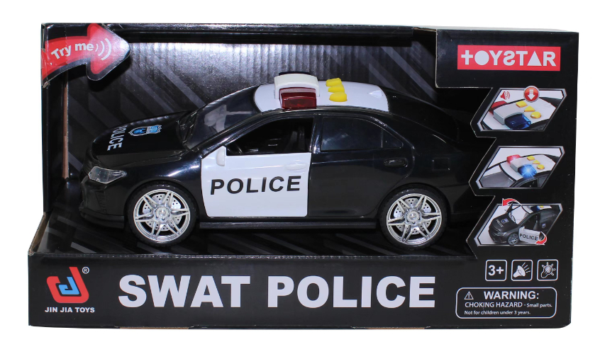 מכונית משטרה כולל אורות וצלילים