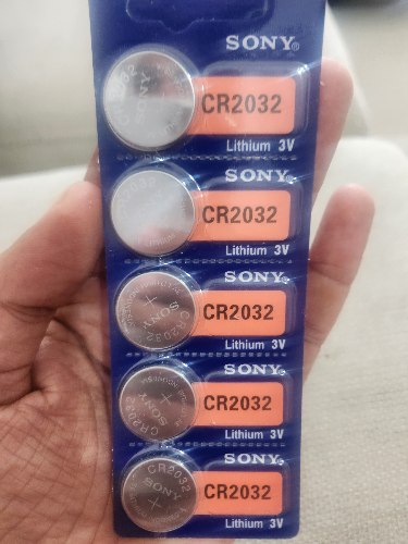 מארז 5 סוללות איכותיות-cr2032-3v של סוני/sony