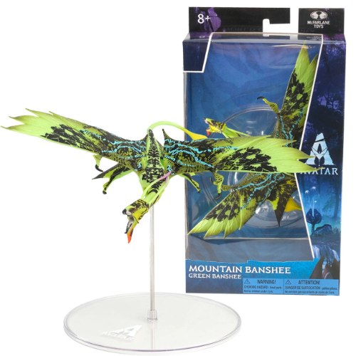 דמות פעולה אווטאר באנשי 18 ס"מ Mountain Banshee-Green Banshee (Avatar Movie) World of Pandora Figure