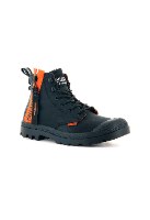 PALLADIUM|פלדיום- palladium pampa waterpoof פלדיום פמפה נגד מים שחור כתום | גברים