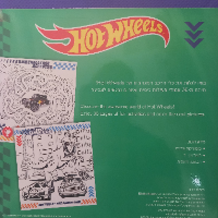 הוט ווילס - אלבום פעילות וצביעה 7101 - HOT WHEELS