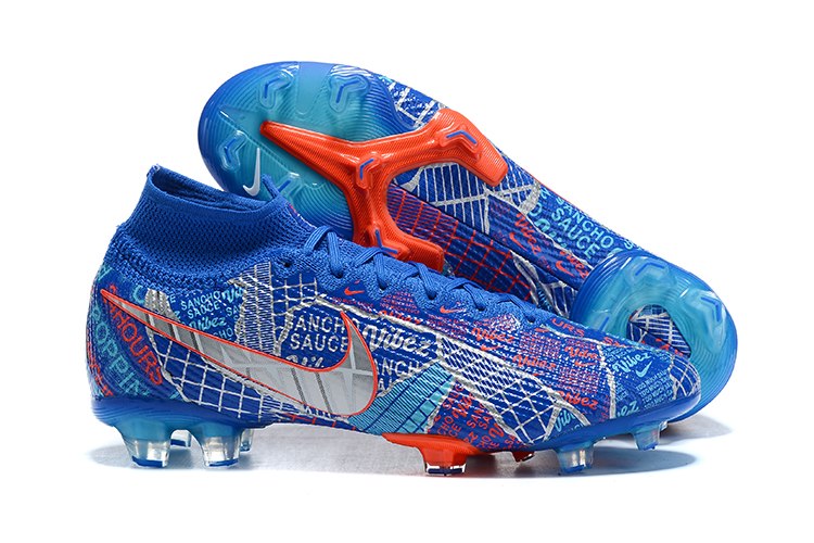נעליים של סנצ'ו כחול,כתום,אפור Nike Superfly VII Elite FG x Sancho