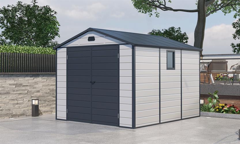 מחסן פלסטיק ARPO פרימיום במידה 240X278 דגם H90