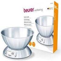 BEURER משקל נירוסטה עם קערה KS54