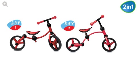 אופני איזון 2 ב 1 - Smartrike