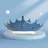מגן מקלחת כחול - CrownUp - מגן מקלחת לילד