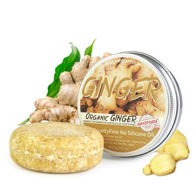 שמפו ג'ינג'ר טבעי לחיזוק וצמיחת שיער GingerGrow
