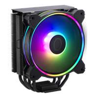 קרור אוויר Cooler Master Hyper 212 HALO BLACK ARGB up to 210W TDP