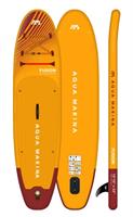 גלשן סאפ מתנפח Aqua Marina Fusion BT-23FUP עם מבנה יציב למתחילים ולמתקדמים