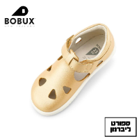 BOBUX | בובוקס - נעלי צעד ראשון Bobux SU Pale Gold Zap זהב
