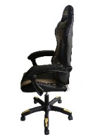 כיסא גיימינג בצבע זהב 7008RGBG מבית LEVEL UP
