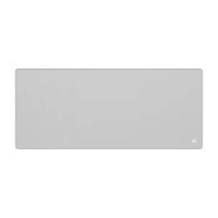 משטח לעכבר גיימינג צבע אפור Corsair MM Anti-Fray Cloth XXL – משטח אפור מלבני עם לוגו Corsair בתחתית פריט בודד