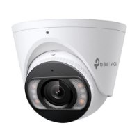 מצלמת אבטחה Vigi S485 8MP – 4K מצלמת אבטחה כיפה לבנה עם עדשה שחורה ונוריות לד קדמיות