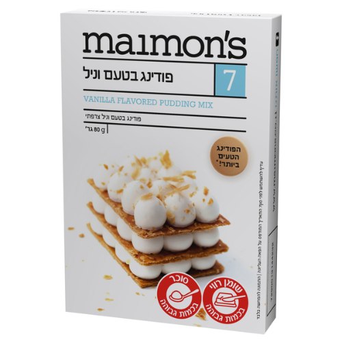 פודינג וניל מימונס, 80 גרם