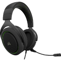 אוזניות גיימינג CORSAIR HS50 PRO STEREO GAMING HEADSET - ירוק