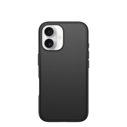 כיסוי OtterBox Symmetry ל- iPhone 16 תומך ב MagSafe צבע שחור