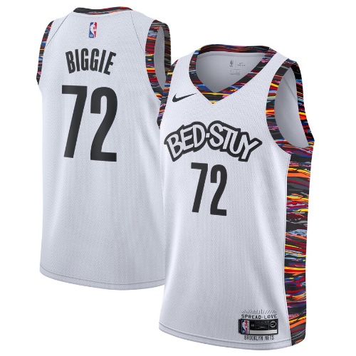 Brooklyn Nets  City Edition Swingman Jersey #72BIGGIE